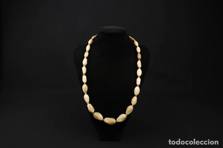 Joyeria: Antiguo Collar de Asta Francia Art Deco - Foto 1