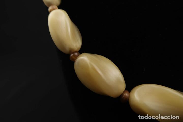 Joyeria: Antiguo Collar de Asta Francia Art Deco - Foto 3