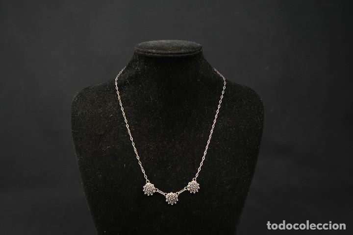 Joyeria: Antiguo Collar de Plata - Foto 2
