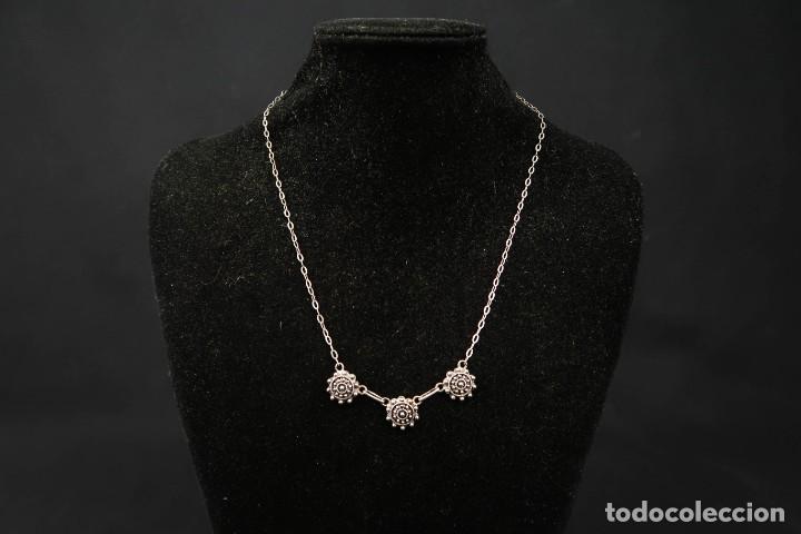 Joyeria: Antiguo Collar de Plata - Foto 3