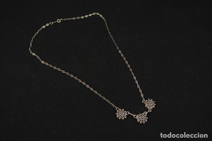 Joyeria: Antiguo Collar de Plata - Foto 6