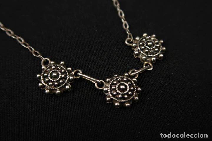 Joyeria: Antiguo Collar de Plata - Foto 7