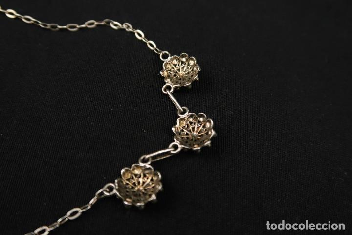 Joyeria: Antiguo Collar de Plata - Foto 8