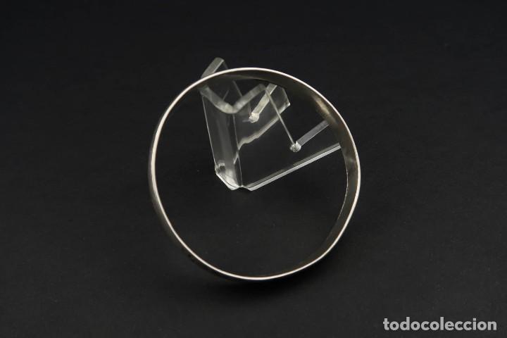 Joyeria: Antiguo Brazalete Etnico de Plata - Foto 3