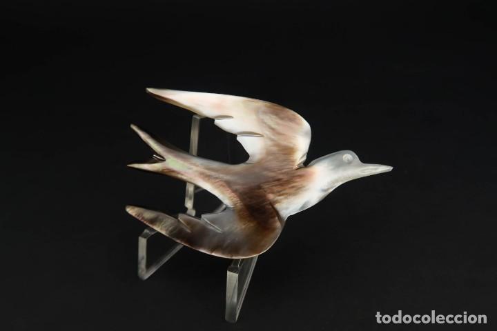 Joyeria: Antiguo Broche de Nacar - Foto 3
