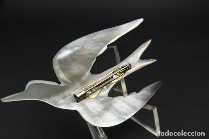 Joyeria: Antiguo Broche de Nacar - Foto 8