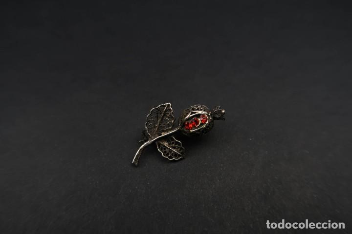 Joyeria: Antiguo Broche Filigrana forma Flor - Foto 2