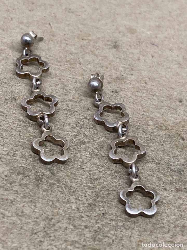 Joyeria: Pendientes de plata