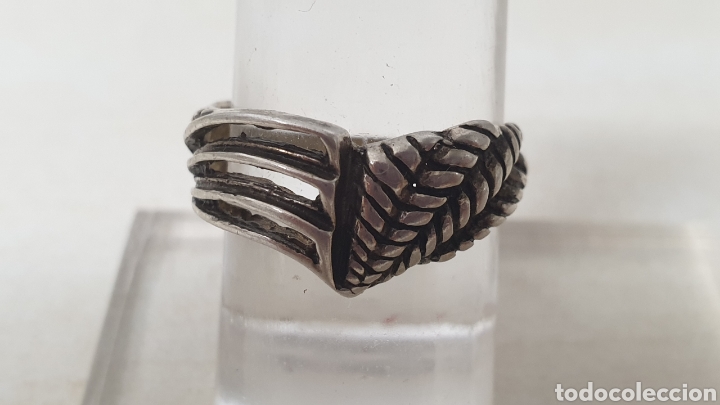 Joyeria: ANILLO DE PLATA DD LEY CONTRASTE - Foto 2