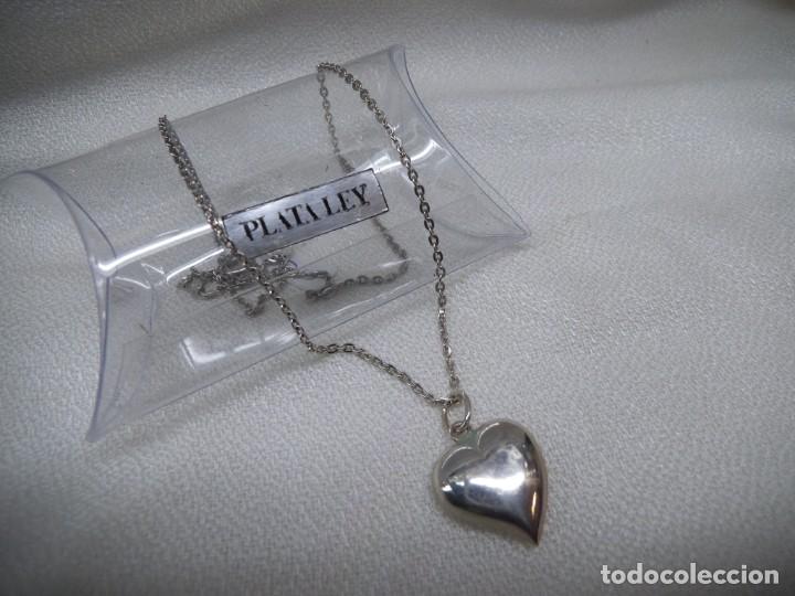 Joyeria: COLGANTE CORAZ&Oacute;N ( PLATA DE LEY ) P - Foto 1