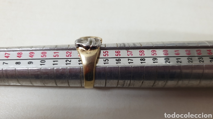 Joyeria: ANILLO DE PLATA DE LEY SOBRE DORADO - Foto 5