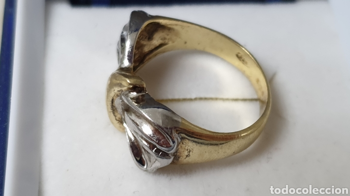 Joyeria: ANILLO DE PLATA DE LEY SOBRE DORADO - Foto 6
