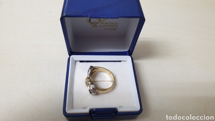 Joyeria: ANILLO DE PLATA DE LEY SOBRE DORADO - Foto 7