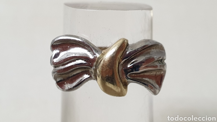 Joyeria: ANILLO DE PLATA DE LEY SOBRE DORADO - Foto 1