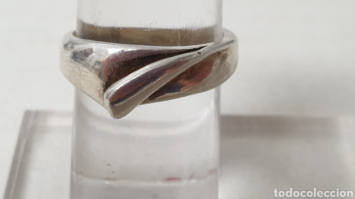 Joyeria: ANILLO DE PLATA DE LEY CONTRASTE PRESENTA - Foto 2