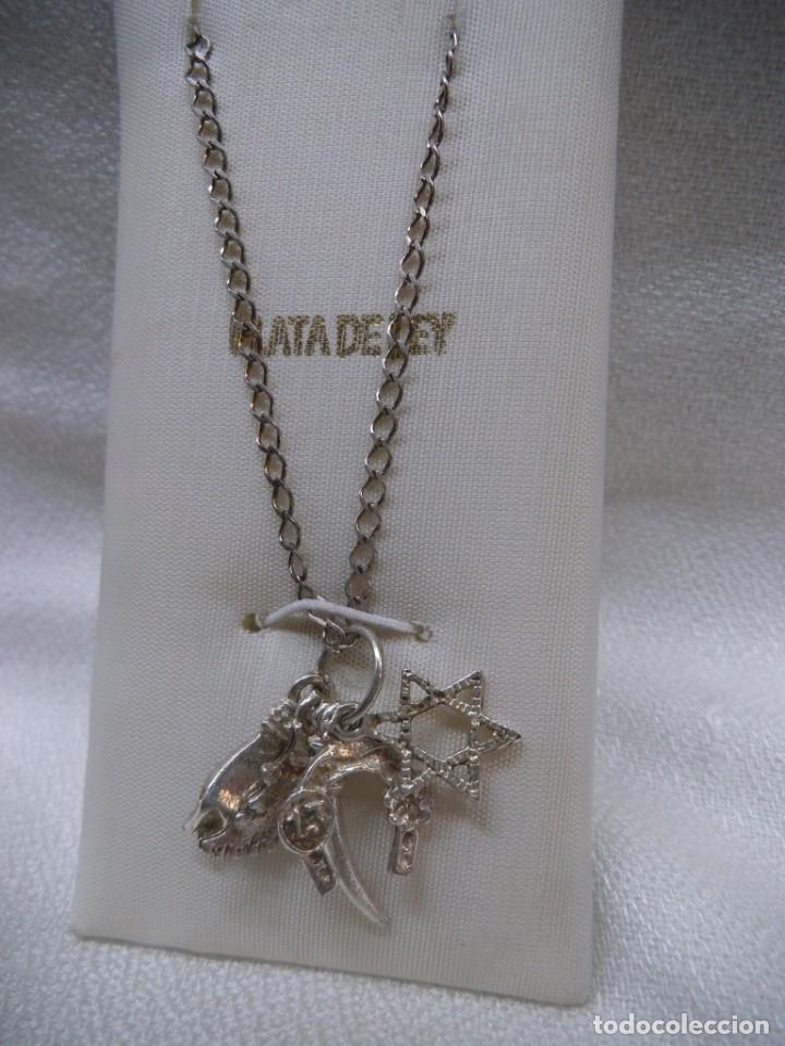 Joyeria: COLGANTE &uml;ABALORIOS DE LA SUERTE &uml; ( PLATA DE LEY ) - Foto 1