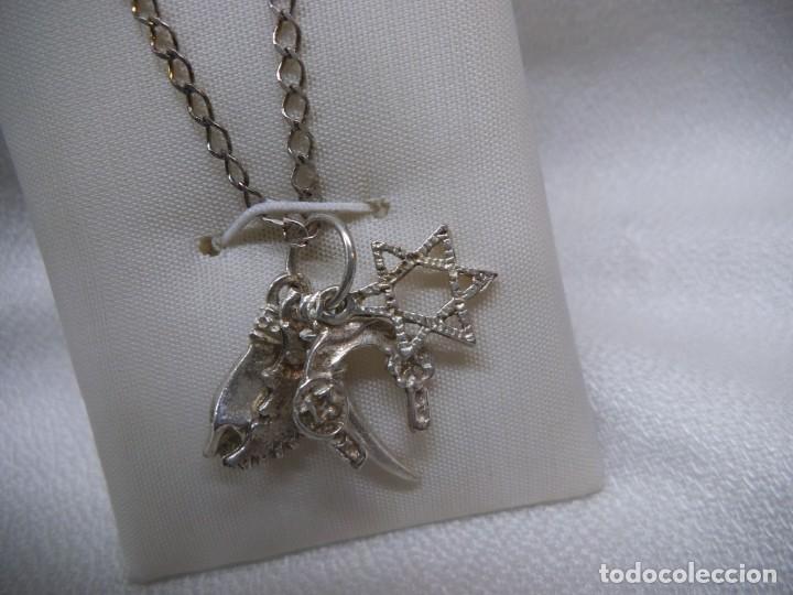 Joyeria: COLGANTE &uml;ABALORIOS DE LA SUERTE &uml; ( PLATA DE LEY ) - Foto 2