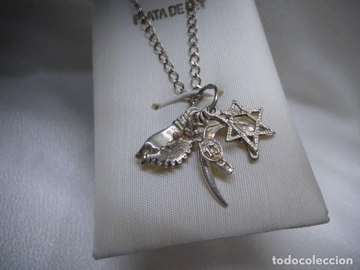 Joyeria: COLGANTE &uml;ABALORIOS DE LA SUERTE &uml; ( PLATA DE LEY ) - Foto 3