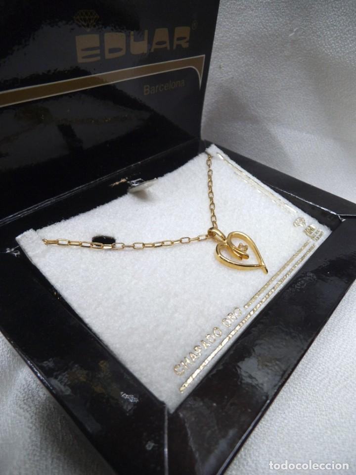 Joyeria: COLGANTE - CORAZON ( CHAPADO ORO ) EDUAR - Foto 3
