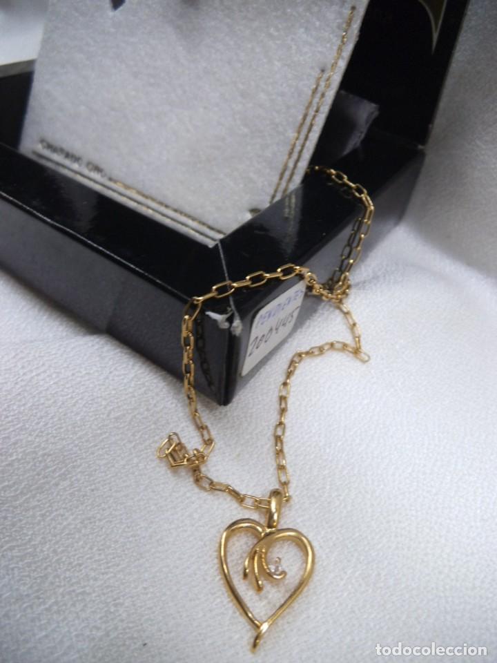 Joyeria: COLGANTE - CORAZON ( CHAPADO ORO ) EDUAR - Foto 4