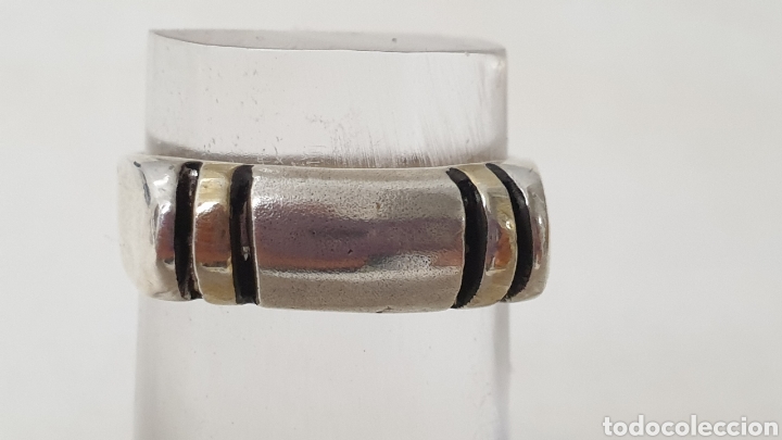 Joyeria: ANILLO DE PLATA DE LEY CONTRASTE PRESENTA - Foto 2