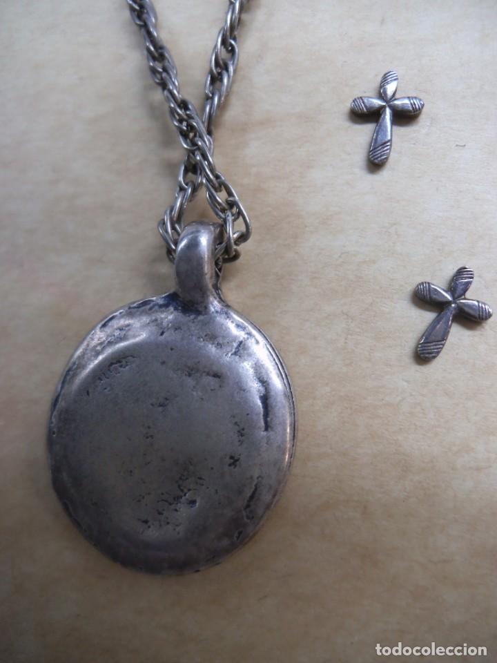 Joyeria: MEDALL&Oacute;N Y PENDIENTES ( CRUZ -AZTECA ) - Foto 5