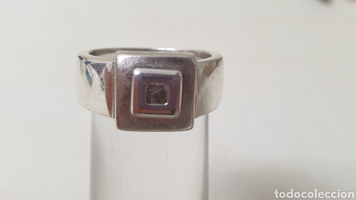 Joyeria: ANILLO DE PLATA DE LEY CON CIRCONITA - Foto 2