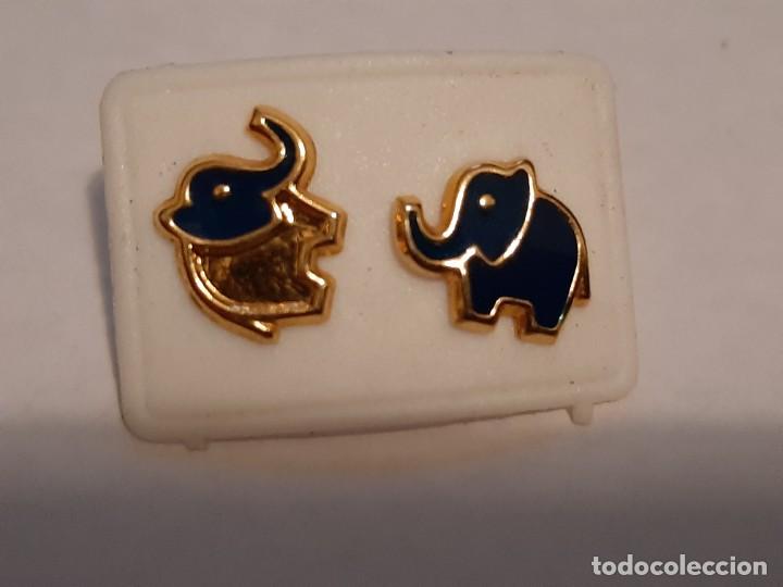 Joyeria: Pendiente infantiles elefantes - Foto 3