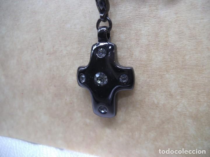 Joyeria: COLGANTE - CRUZ NEGRA - Y PENDIENTES - Foto 2