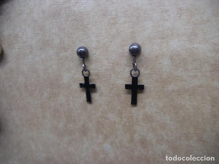 Joyeria: COLGANTE - CRUZ NEGRA - Y PENDIENTES - Foto 3