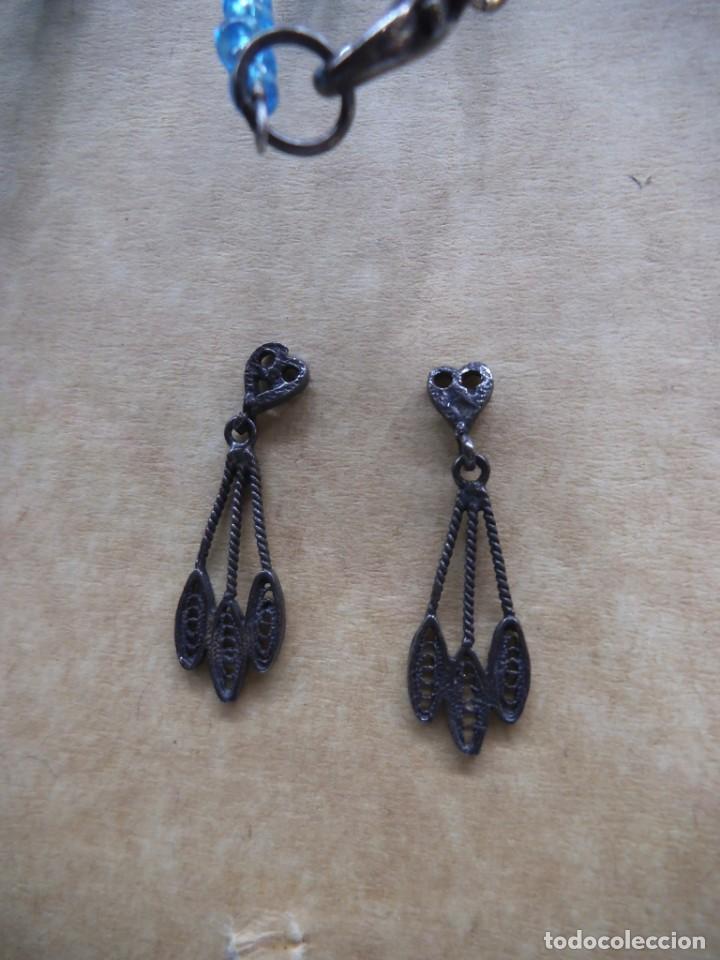 Joyeria: GARGANTILLA TUQUESA Y PENDIENTES 1 - Foto 2