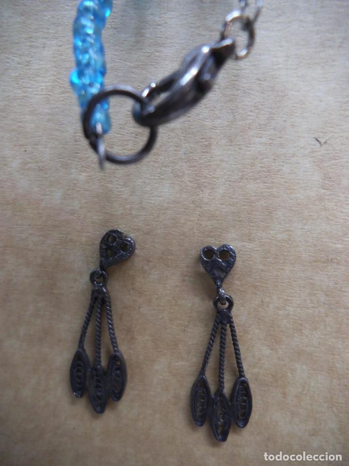 Joyeria: GARGANTILLA TUQUESA Y PENDIENTES 1 - Foto 3