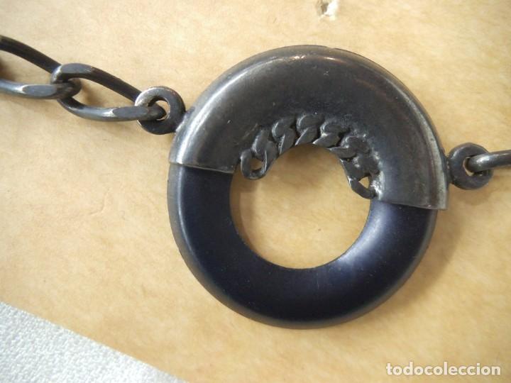 Joyeria: COLLAR 3 ARILLAS NEGRAS Y PENDIENTES - Foto 3