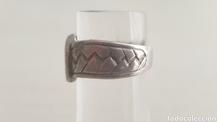 Joyeria: ANILLO DE PLATA DE LEY CONTRASTE PRESENTA - Foto 3