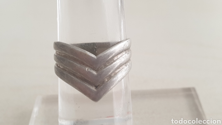 Joyeria: ANILLO DE PLATA DE LEY CONTRASTE PRESENTA - Foto 2
