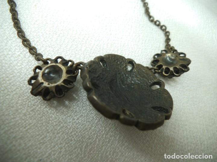 Joyeria: COLLAR -GARGANTILLA ( COBRE VIEJO ) Y PENDIENTES - Foto 5