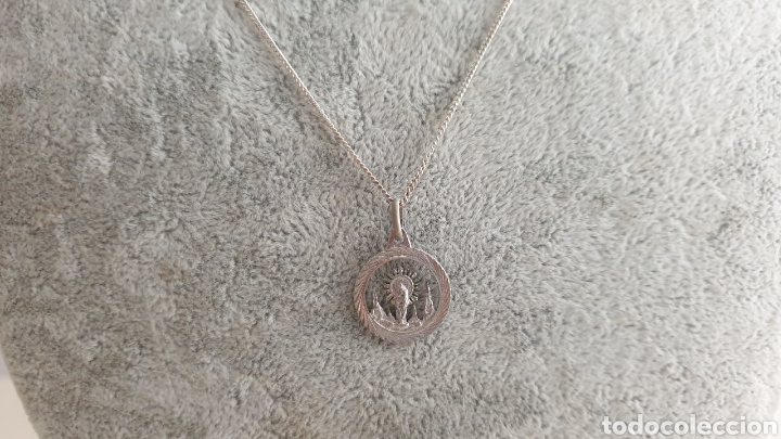 Joyeria: MEDALLA Y CADENA EN PLATA DE LEY - Foto 2