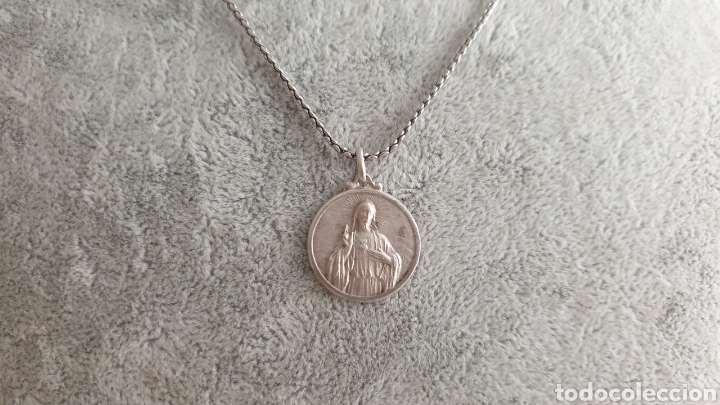 Joyeria: CADENA Y MEDALLA EN PLATA DE LEY CONTRASTE - Foto 2