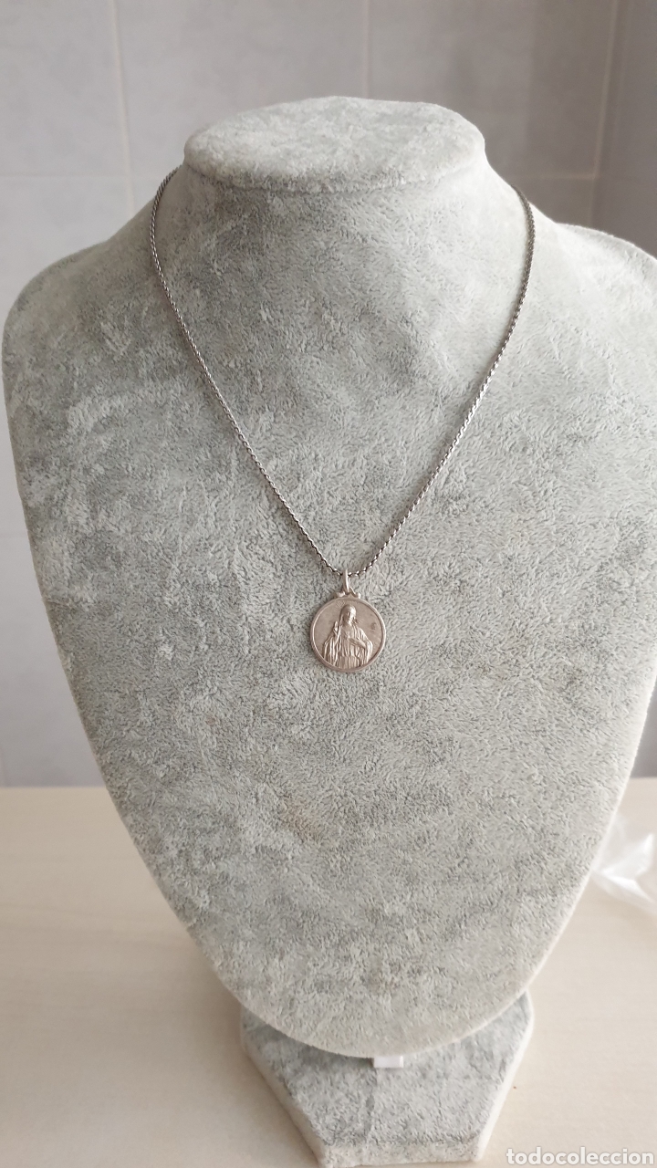 Joyeria: CADENA Y MEDALLA EN PLATA DE LEY CONTRASTE - Foto 3