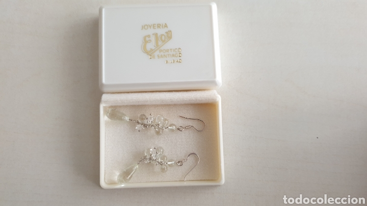 Joyeria: PENDIENTES DE PLATA DE LEY Y CRISTAL - Foto 4