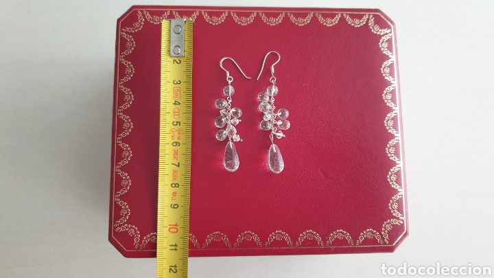 Joyeria: PENDIENTES DE PLATA DE LEY Y CRISTAL - Foto 5