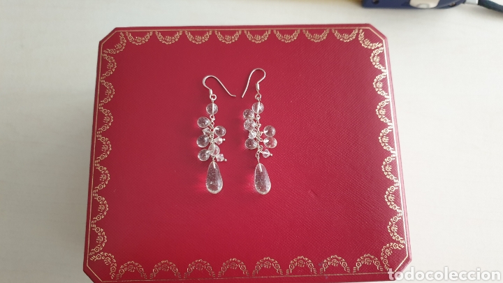 Joyeria: PENDIENTES DE PLATA DE LEY Y CRISTAL - Foto 6