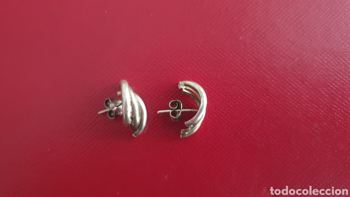 Joyeria: PENDIENTES DE PLATA DE LEY CONTRASTE - Foto 2