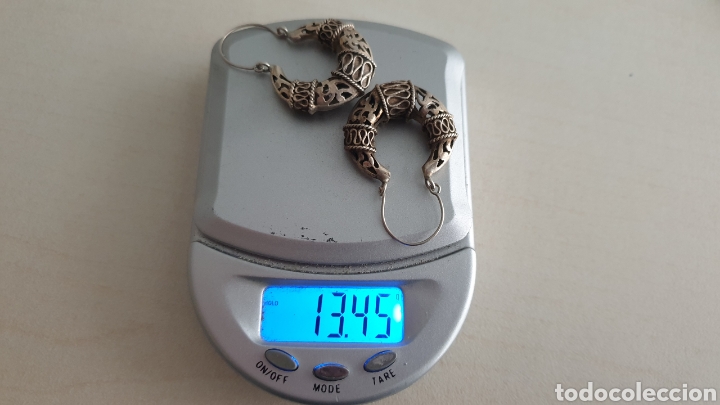 Joyeria: PENDIENTES DE PLATA DE LEY LABRADOS - Foto 5