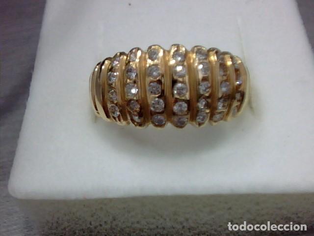 Joyeria: anillo oro 18 kts y diamantes - Foto 1
