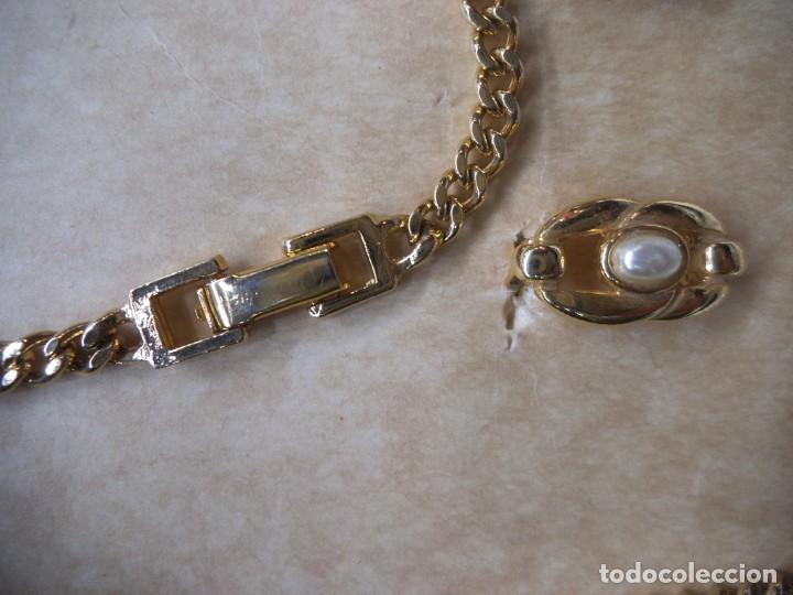 Joyeria: GARGANTILLA Y PENDIENTES ( CENTRO PERLAS ) dorado - Foto 5