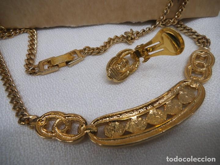 Joyeria: GARGANTILLA Y PENDIENTES ( CENTRO PERLAS ) dorado - Foto 6