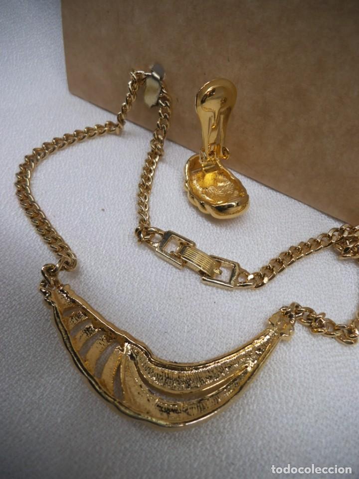Joyeria: GARGANTILLA Y PENDIENTES ( CENTO PIEDRAS ) dorado - Foto 5