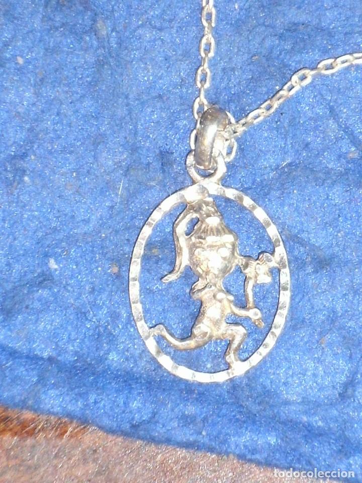 Joyeria: CADENA Y COLGANTE DE PLATA. - Foto 5