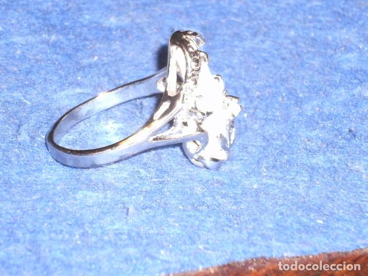 Joyeria: ANILLO CON PERLA RUGOSA Y CIRCONITAS. - Foto 5